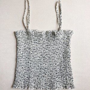 Brandy Melville Floral Ally Tank Top